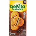 belVita Breakfast Sandwiches - Individually Wrapped - Dark Chocolate Creme - 1.76 oz - 25/Bag - 1 / Carton