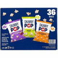 SkinnyPop Popcorn Variety Pack - Preservative-free - Assorted - 36/Bag - 1 / Carton