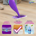 Swiffer WetJet MS Floor Cleaner - For Multi Surface - Liquid - 40.6 fl oz (1.3 quart) - Gain Scent - Recommended For: Dirt Remover, Grime Remover - Quick Drying, Absorbent - Green - 4 / Carton