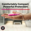 U by Kotex Click Compact Tampons - Regular - Anti-leak, Fragrance-free, Comfortable - 16 / Box