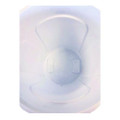 Round Brute Container, Plastic, 20 Gal, White