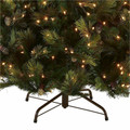 National Tree Carolina Pine Christmas Tree - Green - Christmas Theme - Vertical
