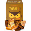 Green Rabbit Awake Caffeinated Caramel/Choco Bites - Caramel, Chocolate - Individually Wrapped, No Artificial Flavor, No Artificial Color, Gluten-free - 0.58 oz - 50 /Box - 1 / Carton
