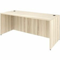 Lorell Desk Shell - Assembly Required - Modern Elm - 1 Each