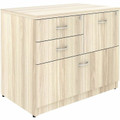Lorell File Cabinet - 4 x Drawer(s) for File, Box - Lateral - Modern Elm