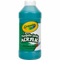 Crayola Portfolio Series Acrylic Paint - Phthalo Green - 16 fl oz - 1 Each