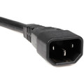 StarTech.com 10 ft Computer Power Cord Splitter - For Desktop Computer, UPS, Server, Printer, PDU - 120 V AC / 10 A, 230 V AC - Black - 10 ft Cord Length - IEC 60320 C13 / IEC 60320 C14 - 1 Each