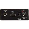 StarTech.com Component to HDMI Video Converter with Audio - Functions: Signal Conversion - 1920 x 1080 - Full HD - Audio Line In - 1 Each - Black - TAA Compliant