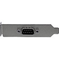 StarTech.com 9-pin Serial to 10-pin Header Slot Plate with Low Profile Bracket - 9" Serial Data Transfer Cable - First End: 1 x 9-pin DB-9 Serial - Male - Second End: 1 x 10-pin IDC - Female - Gray - 1 Each