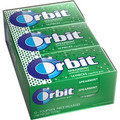 Orbit Spearmint Sugar-free Gum - 12 packs - Spearmint - Individually Wrapped - 14 /Pack - 12 / Box