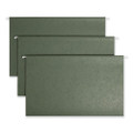 Tuff Hanging Folders With Easy Slide Tab, Legal Size, 1/3-cut Tab, Standard Green, 20/box