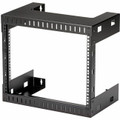 StarTech.com 2-Post 8U Heavy-Duty Wall-Mount Network Rack, 19" Open Frame Server Rack for Computer Equipment, Wall Mount Data Rack~ - 176.37 lb Load Capacity - Steel - 1 Each