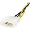 StarTech.com 6in 4 Pin to 8 Pin EPS Power Adapter with LP4 F/M - For Motherboard - 12 V DC - 6" Cord Length - ATX / EPS, LP4 - 1