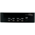 StarTech.com 4-Port DVI and VGA, USB KVM Switch with Audio and USB 2.0 Hub - 4 Computer(s) - 1 Local User(s) - SVGA, WUXGA - 1920 x 1440 - 8 x USB - 5 x DVI - 5 x VGA - Rack-mountable, Desktop - TAA Compliant