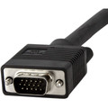 StarTech.com 15 ft High Res 90 Degree Down Angled VGA Cable - 15 ft Coaxial Video Cable for Video Device, Monitor - First End: 1 x 15-pin HD-15 - Male - Second End: 1 x 15-pin HD-15 - Male - Shielding - 28 AWG - Black - 1 Each