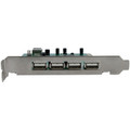 StarTech.com 7 Port PCI USB Card Adapter - PCI - Plug-in Card - 7 USB Port(s) - 7 USB 2.0 Port(s) - PC, Linux, Mac - TAA Compliant