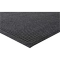 Genuine Joe EcoGuard Indoor Wiper Floor Mats - Indoor - 60" Length x 36" Width - Plastic, Rubber - Charcoal Gray - 1 Each