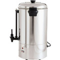 Coffee Pro Stainless Steel Commercial Percolating Urn - 80 Cup(s) - Multi-serve - Stainless Steel - Stainless Steel Body