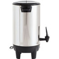 Coffee Pro 30-Cup Percolating Urn/Coffeemaker - 30 Cup(s) - Multi-serve - Stainless Steel - Stainless Steel Body