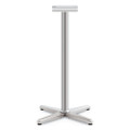 Arrange X-leg Base For 30-36" Tops, 25.59w X 25.59d X 40h, Silver Arrange X-leg Base For 30-36" Tops, 25.59w X 25.59d X 40h, Silver