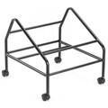 Boss Stacking Chair Cart - 250 lb Load Capacity - Metal - 22" Width x 23" Depth x 19" Height - Black - 1 Each