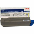 Oki Original LED Toner Cartridge - Yellow - 1 Each - 6000 Pages