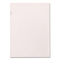 Poly Color Transparent File Jackets, Letter Size, Clear, 50/box