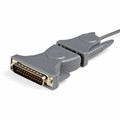 StarTech.com USB to RS232 DB9/DB25 Serial Adapter Cable - M/M - 1 x 9-pin DB-9 RS-232 Serial - Male - 1 x USB 2.0 Type A - Male - Gray - 1 Each