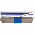 Oki Original LED Toner Cartridge - Magenta - 1 Each - 3000 Pages