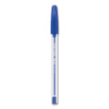 Inkjoy 50st Ballpoint Pen, Stick, Medium 1 Mm, Blue Ink, White/blue Barrel, 60/pack