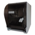 Lever Action Roll Towel Dispenser, 11.25 X 9.5 X 14.38, Transparent