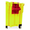 Wavebrake 2.0 Bucket, 8.75 Gal, Plastic, Yellow