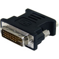 StarTech.com DVI to VGA Cable Adapter - Black - M/F - 1 x 29-pin DVI-I (Dual-Link) Video Male - 1 x 15-pin HD-15 VGA Female - Black - 1 Each
