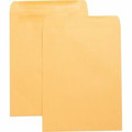 Business Source Press-To-Seal Catalog Envelopes - Catalog - 10" Width x 13" Length - 28 lb - Self-sealing - Brown Kraft - Kraft - 100 / Box