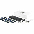StarTech.com 8 Port 1U Rack Mount USB KVM Switch Kit with OSD and Cables - 8 Computer(s) - 1 Local User(s) - 1920 x 1440 - 2 x USB - 9 x VGA - 1U - Rack-mountable - TAA Compliant