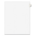 Preprinted Legal Exhibit Side Tab Index Dividers, Avery Style, 10-tab, 2, 11 X 8.5, White, 25/pack