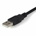 StarTech.com 2 Port FTDI USB to Serial RS232 Adapter Cable with COM Retention - 1 x 4-pin USB 2.0 Type A - Male - 2 x 9-pin DB-9 RS-232 Serial - Male - Black - 1 Each