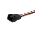 StarTech.com 12in 4 Pin Fan Power Splitter Cable - For CPU Fan - 1 ft Cord Length - Molex / Molex - 1 Each