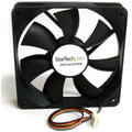 StarTech.com 120x25mm Computer Case Fan with PWM - PulseWidth Modulation Connector - 1 Pack - 4.72" Maximum Fan Diameter - 1 x Fan(s) - 78.41 CFM Maximum Airflow - 2200 rpm - Lubricate Bearing - 4-pin PWM - Plastic - 1 Each