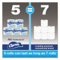 Commercial Bathroom Tissue, Septic Safe, Individually Wrapped, 2-ply, White, 450 Sheets/roll, 75 Rolls/carton