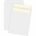 Business Source Press/Seal Catalog Envelopes - Catalog - 10" Width x 13" Length - 28 lb - Self-sealing - White - 100 / Box