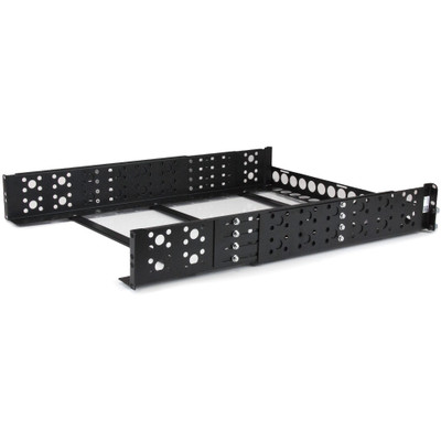 StarTech.com 2U Fixed 19" Adjustable Depth Universal Server Rack Rails - TAA Compliant