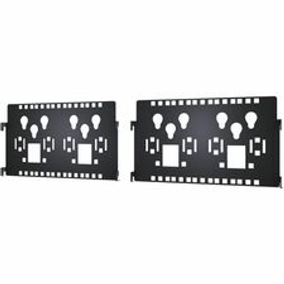 APC by Schneider Electric Mounting Bracket for Cable Manager - Black - 1 Each