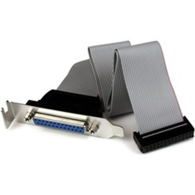 StarTech.com DB-25/IDC Data Transfer Cable - 1.33 ft DB-25/IDC Data Transfer Cable for Motherboard - First End: 1 x 25-pin DB-25 Parallel - Female - Second End: 1 x 26-pin IDC IDE - Female - 28 AWG - Gray - 1 Each