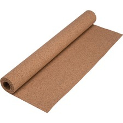 Lorell Natural Cork Roll - 48" Board Height x 24" Board Width - Brown Cork Surface - 1 Each