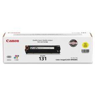 Canon 131 Original Laser Toner Cartridge - Yellow - 1 Each - 1500 Pages