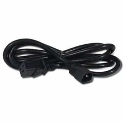 APC by Schneider Electric Power Extension Cable - 230 V AC - Black - 6.50 ft Cord Length - IEC 60320 C14 - 1 Each