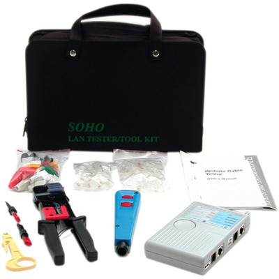 StarTech.com Professional RJ45 Network Installer Tool Kit with Carrying Case - TAA Compliant