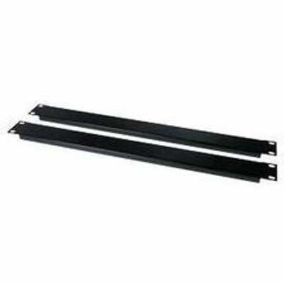 APC by Schneider Electric 1U Blanking Panel Kit - Black - 2U Rack Height - 1 Each - 1.7" Height x 19" Width x 0.1" Depth