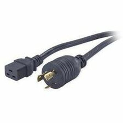 APC by Schneider Electric Standard Power Cord - 240 V AC - Black - 11.98 ft Cord Length - NEMA L6-20P - 1 Each